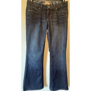 PAIGE Hollywood Hills Classic Rise Boot Cut Denim Jeans 29